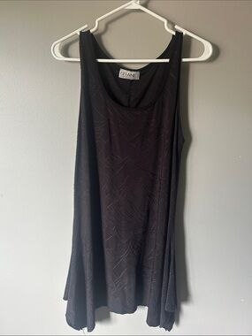 Black Sleeveless Swing dress
